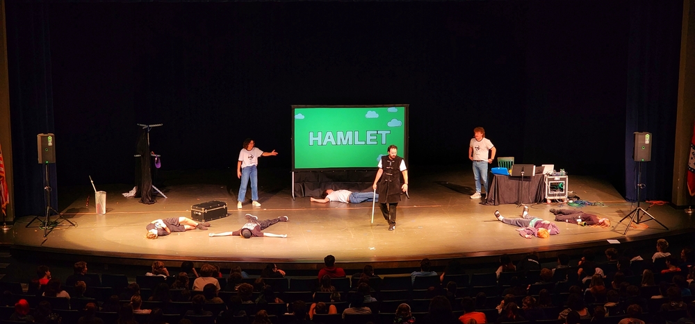 TheatreSquared troupe performing at PAC