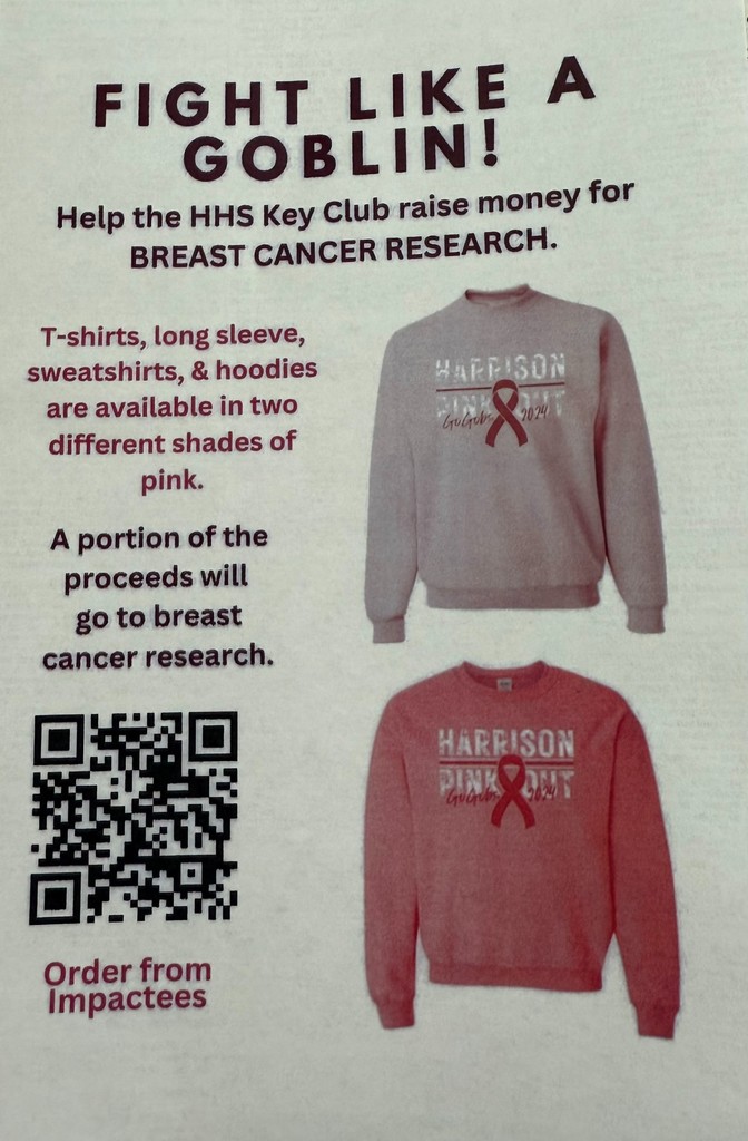 Pink-out t-shirt order form