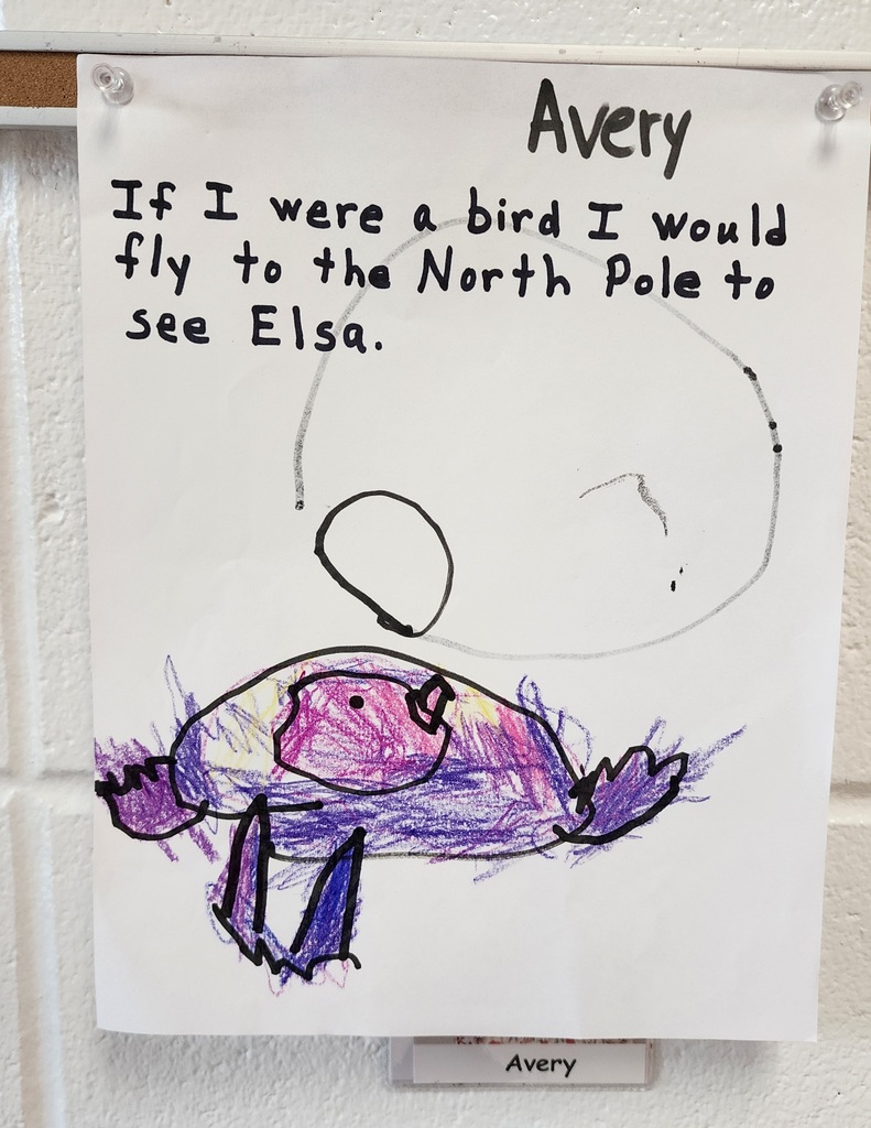 student drawing