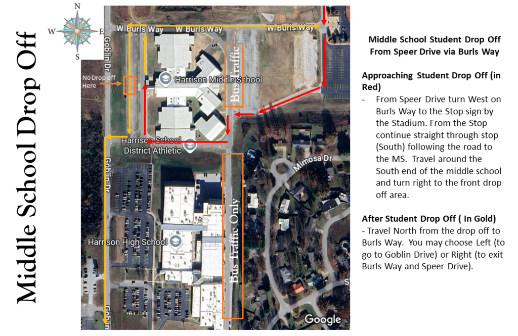 Middle School Drop Off