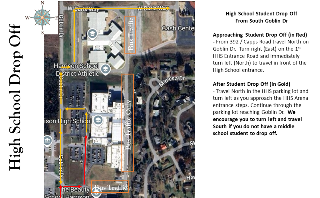 High School Drop Off