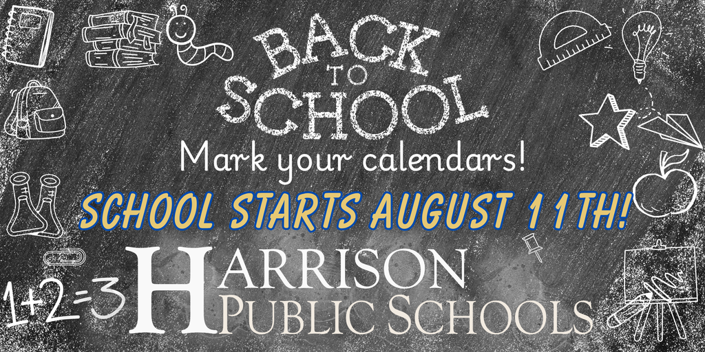 School starts August 11