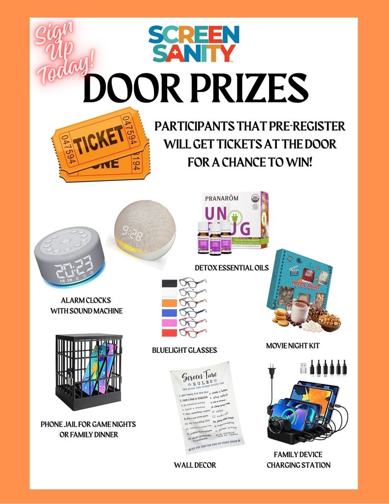 Screen Sanity Door Prizes