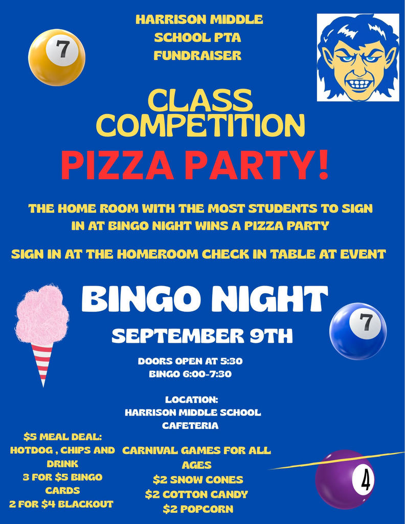 HMS PTA BINGO NIGHT 