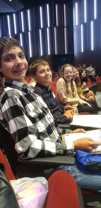  🎉📸 Our Harrison Middle School Yearbook Managers had an awesome time at the Jostens Yearbook Training at Don Tyson School of Innovation in Springdale! They’re fired up and ready to make this year’s Goblin yearbook the best one yet! 💙💛 #GoblinPride #HMSYearbook  