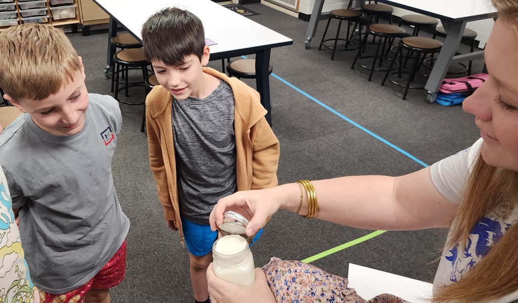 students checking their progress