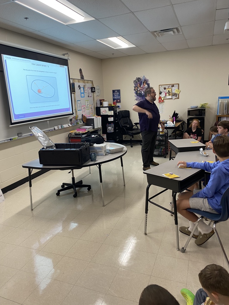 We had an amazing kickoff to our 6th Grade FCA this morning with over 60 students in attendance! 🙌 A big thank you to Mr. Kaesar for sharing an encouraging message and to Town House Café for providing the sausage biscuits for our students. What a great way to start the year!