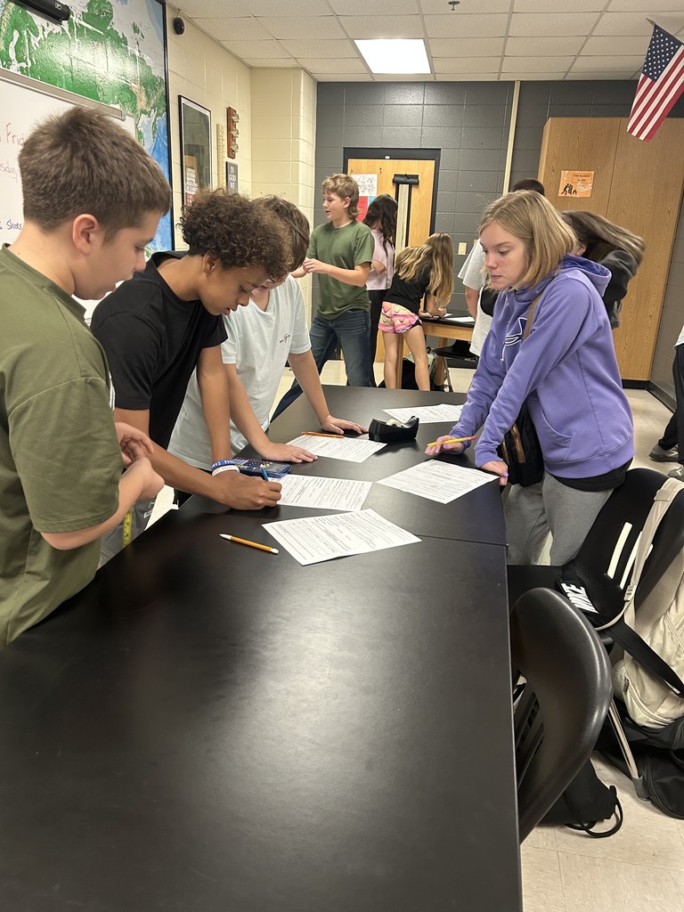 🧪📏 Boys vs. Girls: Shoe Size Showdown in Science Class! 🔬👟 Mrs. Scoggin’s 7th Grade Science class put the scientific method into action! Students asked the question: Who has bigger shoes—boys or girls? 👦👧  They formed hypotheses, collected data by measuring shoe sizes, and compared their results to draw conclusions. A fun (and practical!) way to see science in action! 🧪📏✨