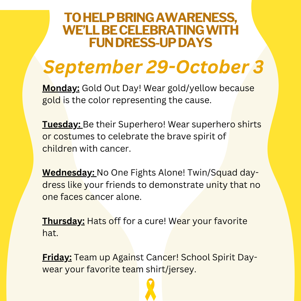 Childhood Cancer Awareness Flier