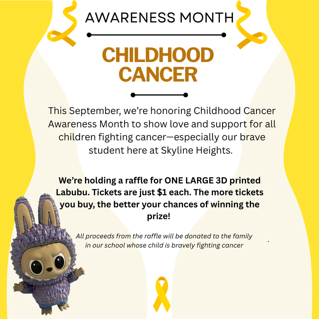 Childhood Cancer Awareness Flier