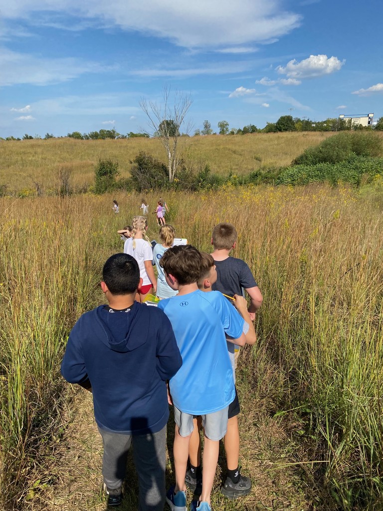 🔬🌿 The HMS Science Club kicked off the year on Tuesday, Sept. 16 with nearly 50 students in attendance! Members hiked through Baker Prairie, identifying plants, insects, and even a few animals using a fun new app. 🐾🍃