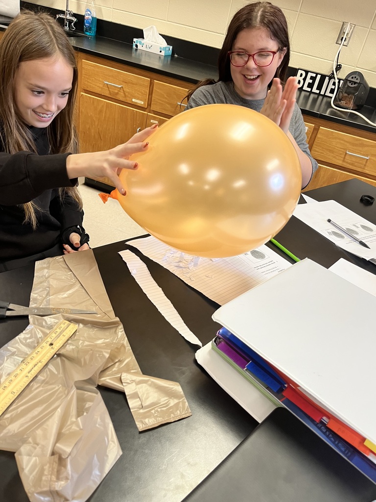 ✨ Subatomic particles are so much fun! ✨  Mrs. Bryant’s students explored the world of protons, neutrons, and electrons in a hands-on lab. 🎈⚡ They experimented with balloons, confetti, and plastic sacks to discover why some things attract while others repel—just like charges inside an atom!  Science in action = learning made memorable. 🔬💡