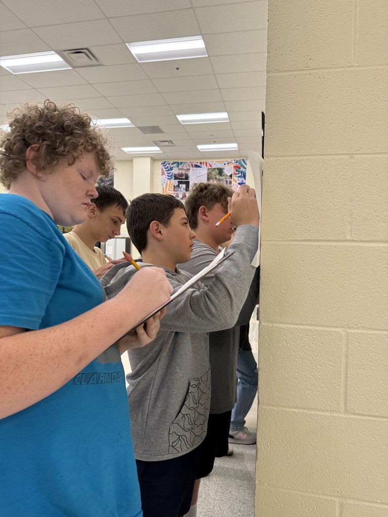 🤣 Mad Libs + Math = Fun! ✏️ “Mr. Jones was flying a kite with Lady Gaga at Starbucks… in a police car… wearing gorilla costumes… while wrestling a bear 🐻👮🦍☕ because they wanted to impress everyone!”  Mr. Villines’ and Mrs. Yancey’s math crews had a blast sharpening their skills in combining like terms while solving this wild puzzle. Who says math can’t make you laugh?! 🎉  #MathFun #MadLibs #MiddleSchoolMath #HMS #LikeTerms #MathIsCool #LearningCanBeFun #GoblinPride 💙📚