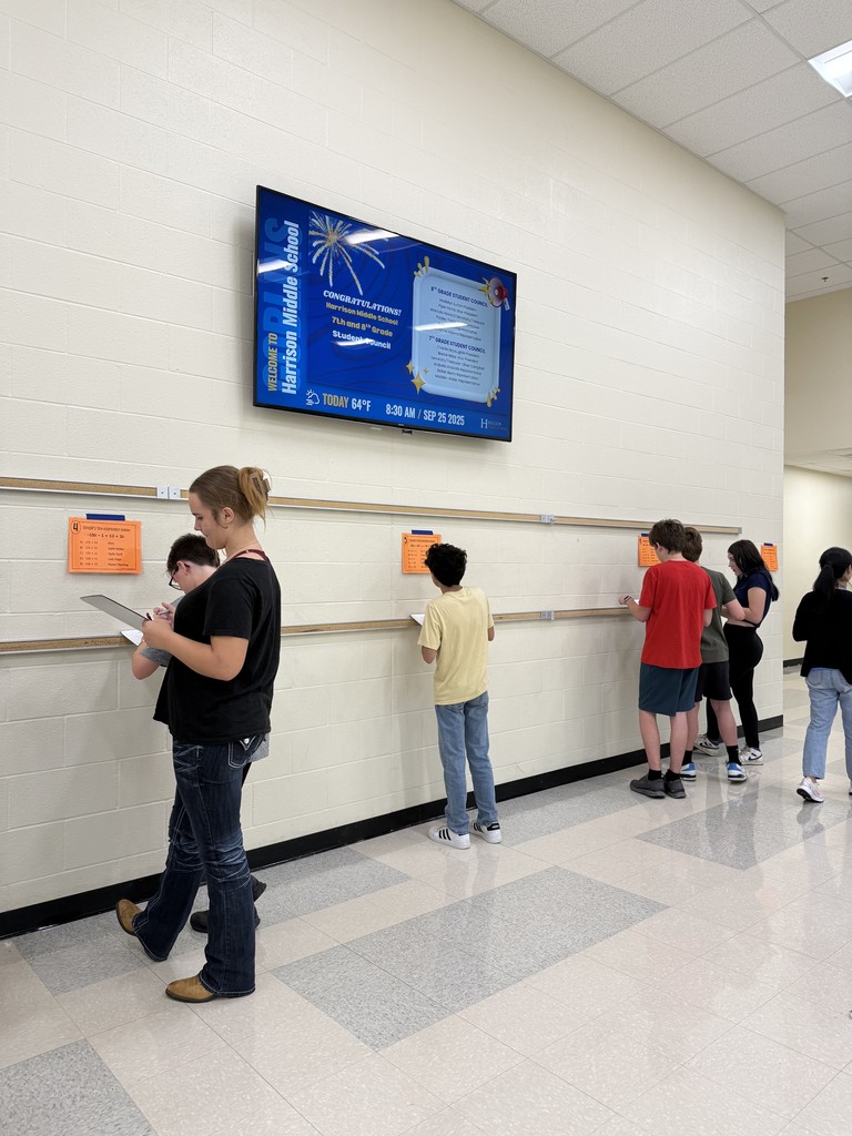 🤣 Mad Libs + Math = Fun! ✏️ “Mr. Jones was flying a kite with Lady Gaga at Starbucks… in a police car… wearing gorilla costumes… while wrestling a bear 🐻👮🦍☕ because they wanted to impress everyone!”  Mr. Villines’ and Mrs. Yancey’s math crews had a blast sharpening their skills in combining like terms while solving this wild puzzle. Who says math can’t make you laugh?! 🎉  #MathFun #MadLibs #MiddleSchoolMath #HMS #LikeTerms #MathIsCool #LearningCanBeFun #GoblinPride 💙📚