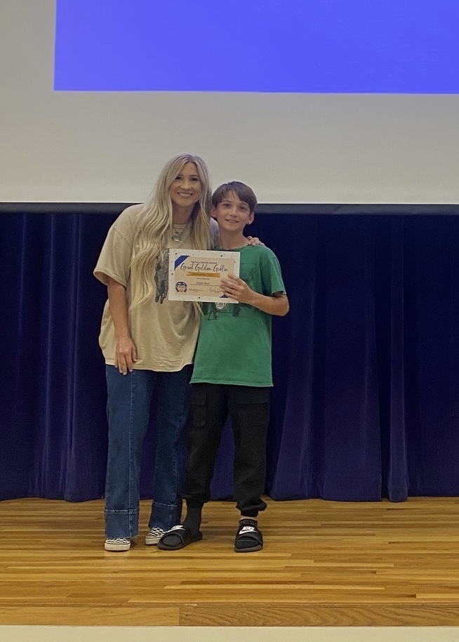 🎉 Shoutout to our 6th Grade Great Goblins—September Students of the Month! 💙💛 We are so proud of you!  #HarrisonMiddleSchool #GreatGoblins