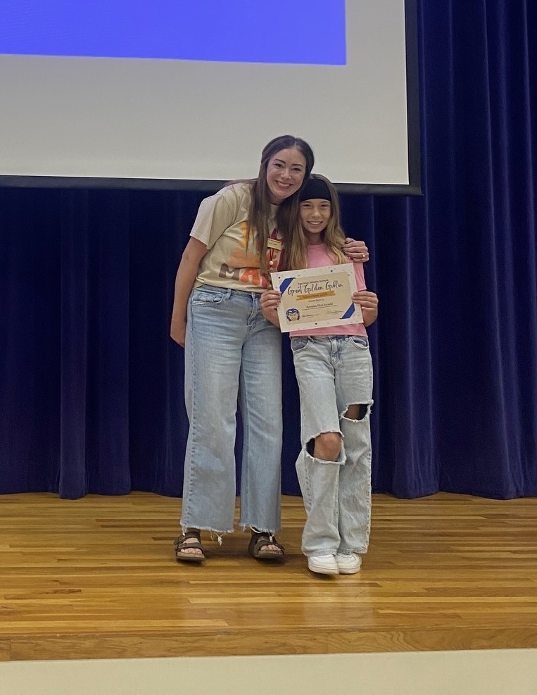🎉 Shoutout to our 6th Grade Great Goblins—September Students of the Month! 💙💛 We are so proud of you!  #HarrisonMiddleSchool #GreatGoblins