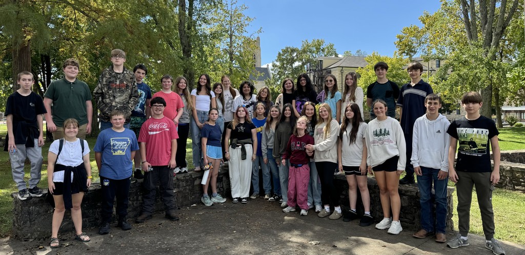 HMS 8th graders visited College of the Ozarks today! 🎓✨   HMS 8th grade students toured College of the Ozarks today to explore careers in the hospitality industry. In addition to touring the campus, students had a behind-the-scenes view of the kitchen, dairy farm, mill, and greenhouse. 🌾🥛🍴🌱   #HarrisonMiddleSchoolGoblins 🐉💛💙 #HMS8thGrade 🎓 #CTE 🛠️ #FutureReady 🚀 #CareerExploration 🔎