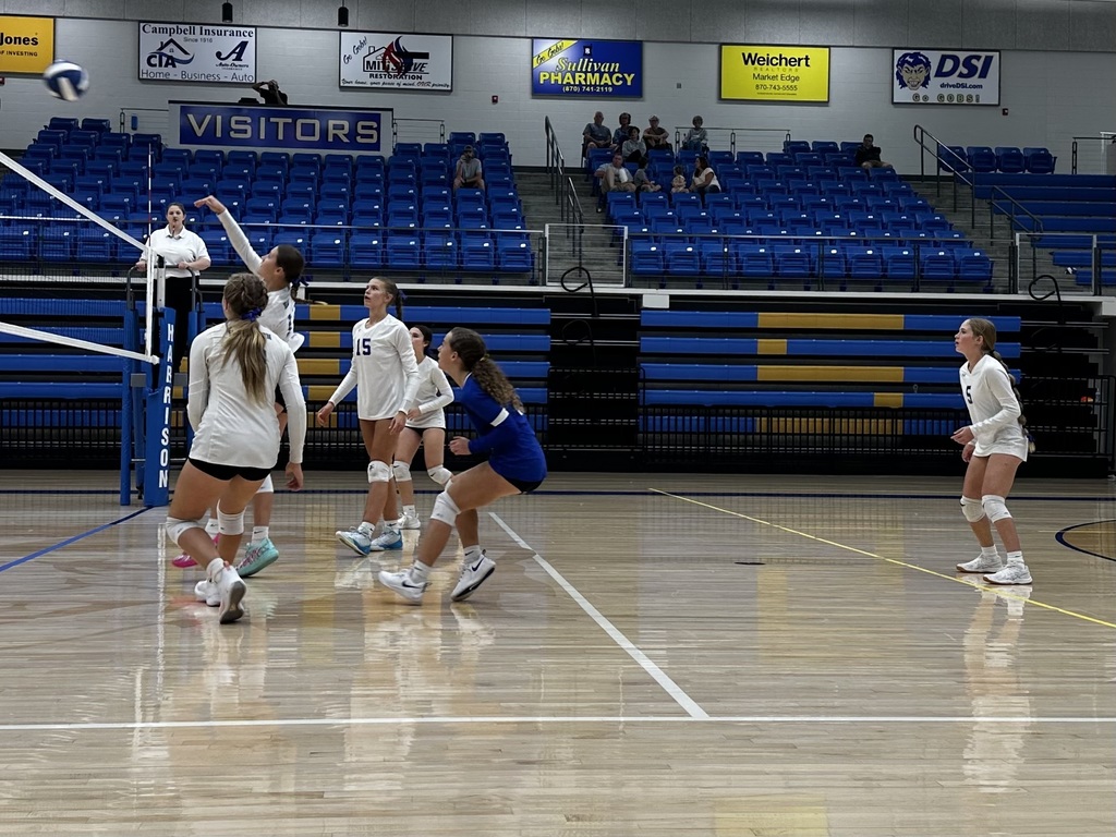 🏐 Harrison Middle School 8th Grade Volleyball Team 🏐 We’re so proud of our 8th Grade Volleyball team for their hard work, teamwork, and school spirit this season! 💙💛 These athletes give it their all on and off the court, representing HMS with pride. 🙌✨  #HarrisonMiddleSchool #GreatGoblins #8thGradeVolleyball #Teamwork #SchoolSpirit