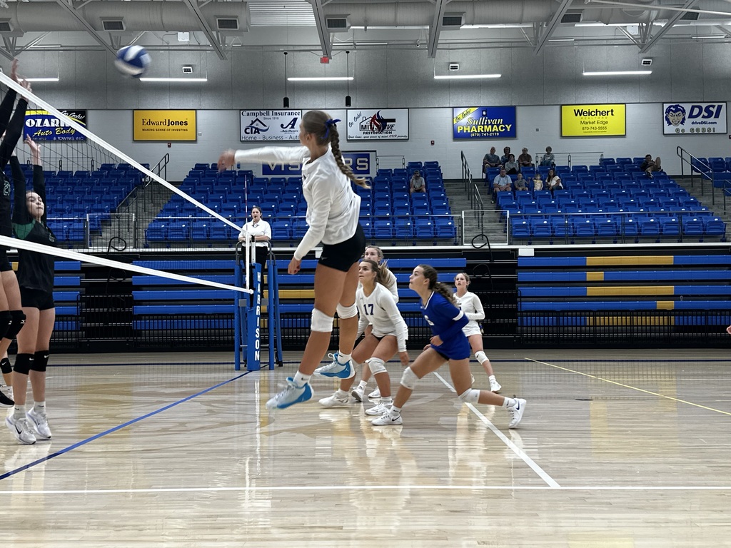 🏐 Harrison Middle School 8th Grade Volleyball Team 🏐 We’re so proud of our 8th Grade Volleyball team for their hard work, teamwork, and school spirit this season! 💙💛 These athletes give it their all on and off the court, representing HMS with pride. 🙌✨  #HarrisonMiddleSchool #GreatGoblins #8thGradeVolleyball #Teamwork #SchoolSpirit