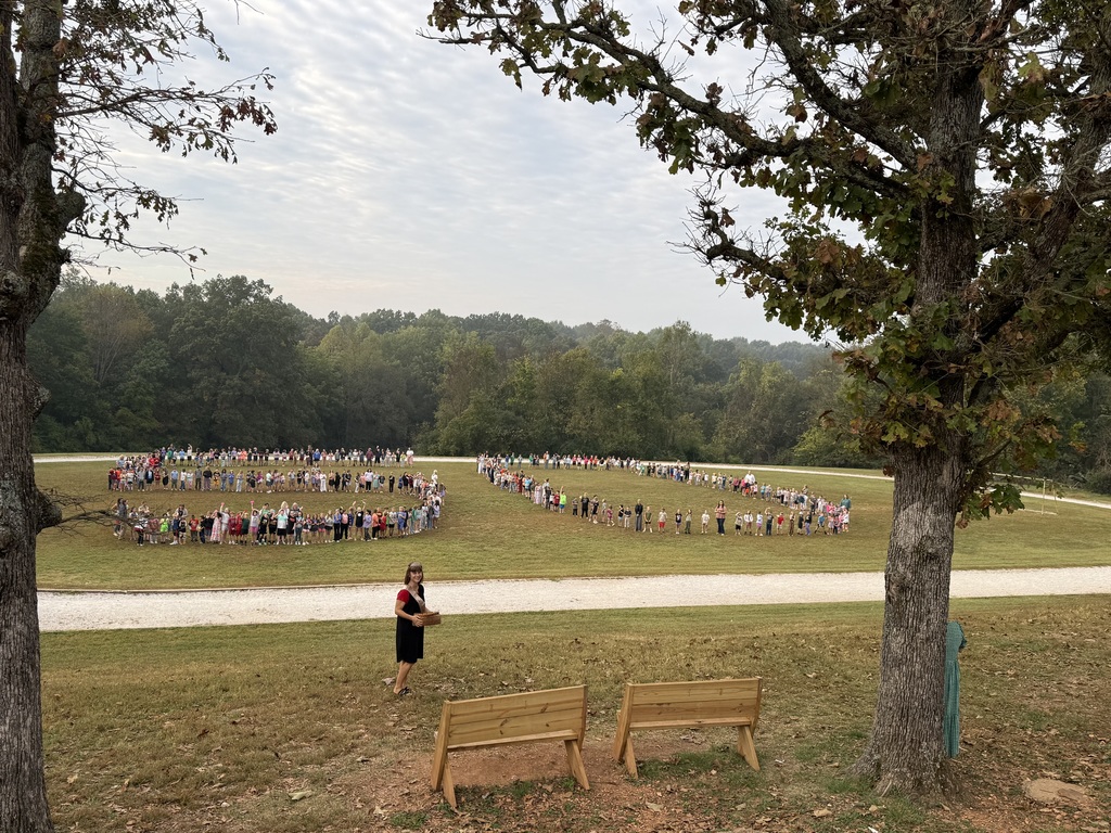 Chris Black and Forest students