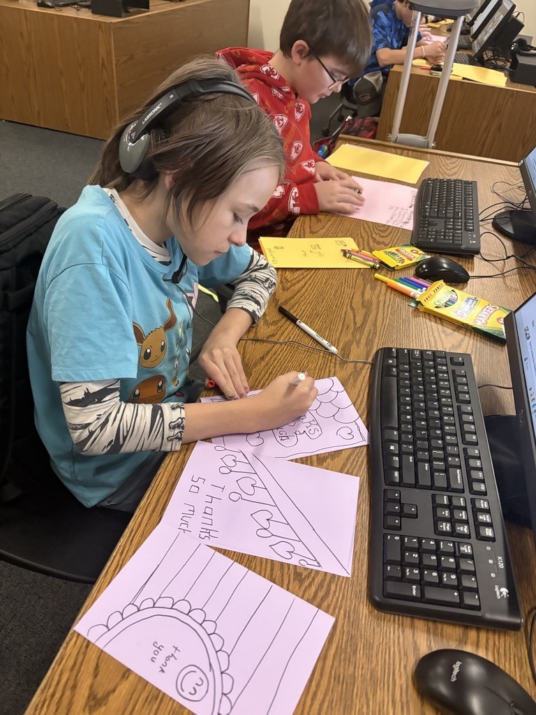 Our first 9-weeks leadership class wrapped up today with students creating thank you cards for teachers. They're putting their professional communication skills to work, applying what they learned about writing effective emails to craft thoughtful, well-written letters of appreciation.  Great leaders know that recognizing those who invest in us is essential to building strong communities.  Proud of this group and excited for our next cohort of future leaders! 💙 #StudentLeadership #GratitudeInAction