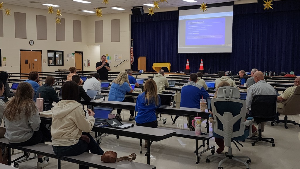 Harrison staff in professional development session