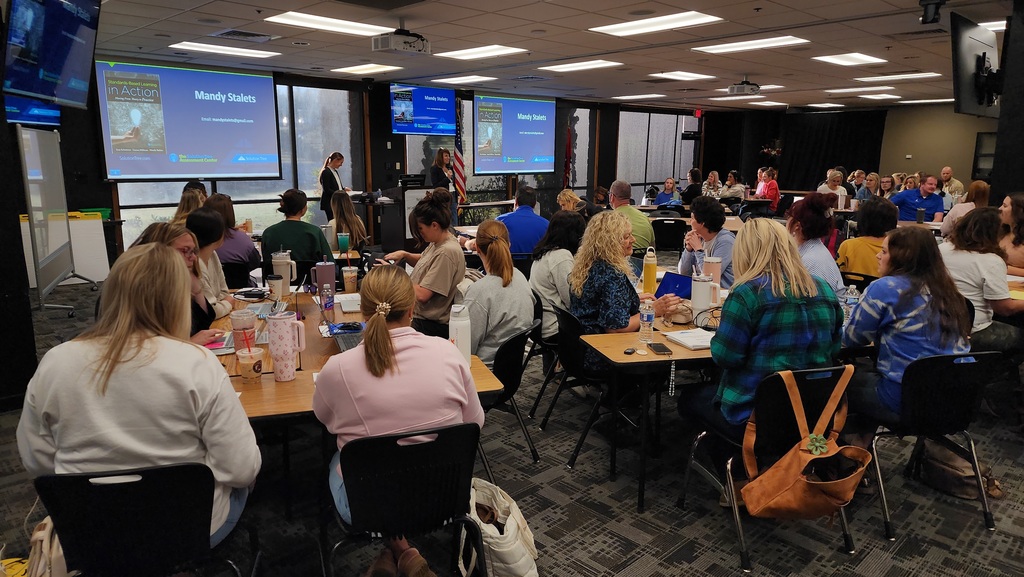 Harrison staff in professional development session