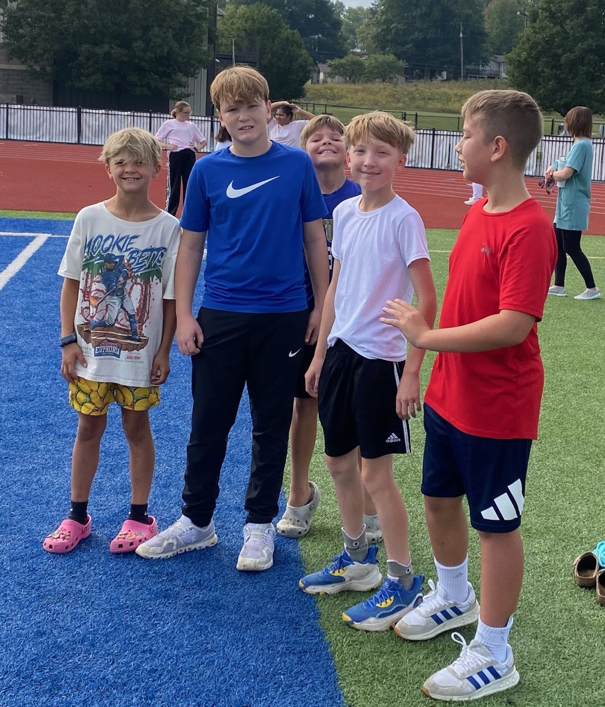 ☀️ Golden Goblin Fun! Harrison Middle School 5th and 6th  grade students enjoyed the beautiful weather during their 1st Quarter Golden Goblin Event! 🌟