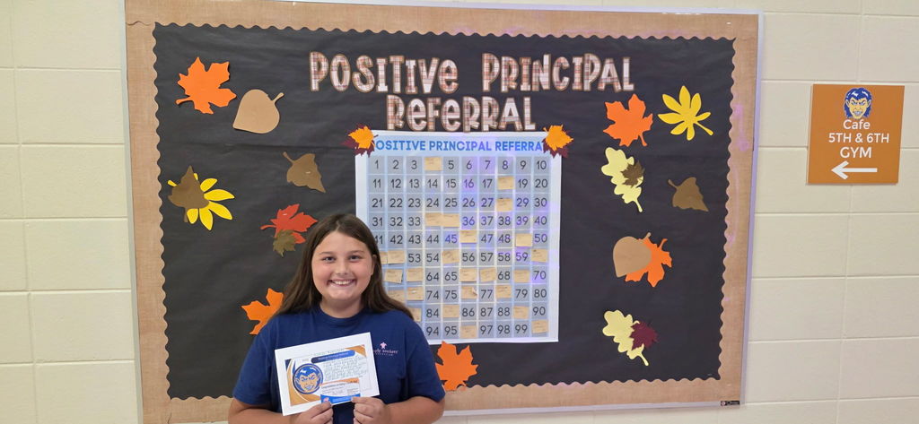 🎉 Positive Principal Referrals! Congratulations to our most recent Positive Principal Referral recipients! 🌟 We’re so proud of these students for showing great character and leadership at Harrison Middle School! 💙💛  #HarrisonMiddleSchool #GreatGoblins #PositivePrincipalReferral #StudentSuccess