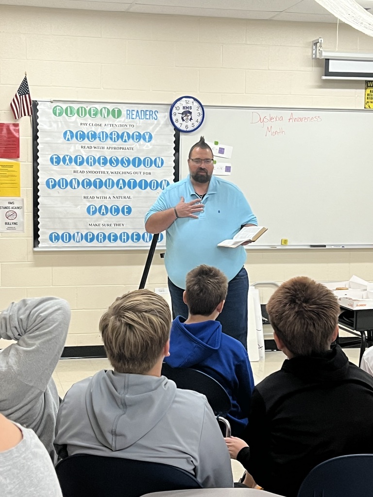 🙏 A Message from FCA! Wow! We had 84 students at 5th Grade FCA — what a blessing! 💛  A big thank you to Josh Petersen, Youth Minister at First Baptist Church, for sharing an inspiring message about Noah and Jonah and for bringing doughnuts for everyone! 🍩💙  Our students were truly encouraged by your words! #HarrisonMiddleSchool #GreatGoblins #FCA #FaithInAction #InspiringStudents #HMSFamily