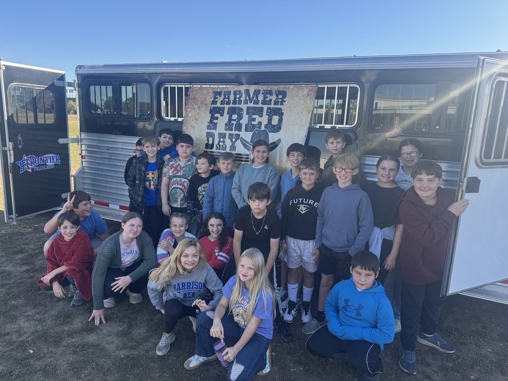 🌾 Farm-Fresh Fun! HMS 5th & 6th graders loved the FFA Agriculture Experience, learning hands-on with real livestock! 🐐🐄  A huge thank you to the Harrison FFA team for bringing this experience to our students! 💙💛 #HarrisonMiddleSchool #GreatGoblins #HarrisonFFA #HandsOnLearning #AgEducation
