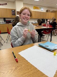 🎣 HMS Science Club Fun! This week, our 5th and 6th Grade Science Club enjoyed two awesome hands-on activities thanks to the Arkansas Game and Fish Commission! 🐟  Students got to paint their own fishing lures, learn about different fish species in Arkansas, and explore how erosion works using a stream table. 🌊  A huge thank you to Arkansas Game and Fish for bringing science to life for our students! 💙💛 #HarrisonMiddleSchool #GreatGoblins #HMSScienceClub #HandsOnLearning #STEMFun #ArkansasGameAndFish