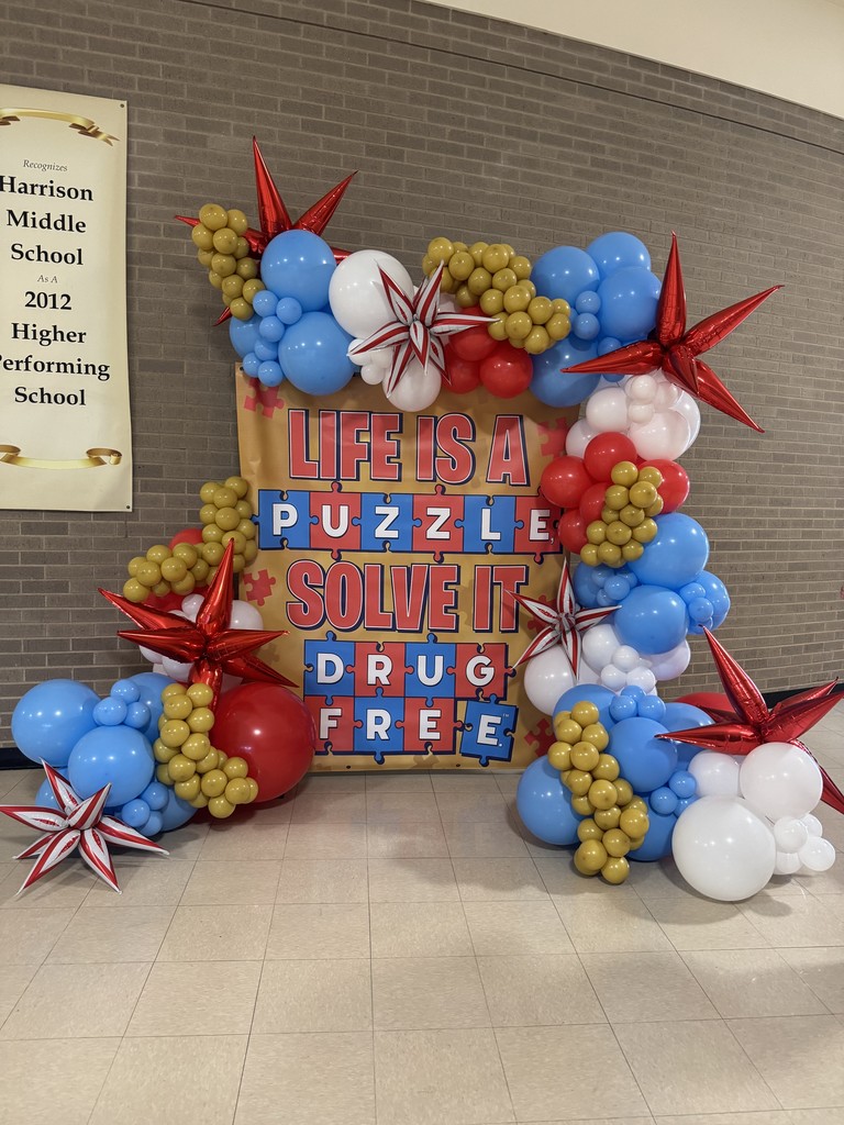 📸 Red Ribbon Week Fun! A huge thank you to HMS PTA, Lauren Caughron, and Styled Events by Ashtyn for creating such a fun and festive Red Ribbon Week Photo Booth! ❤️  Our students love it! 💙💛 #HarrisonMiddleSchool #GreatGoblins #RedRibbonWeek #HMSPTA #ThankYou