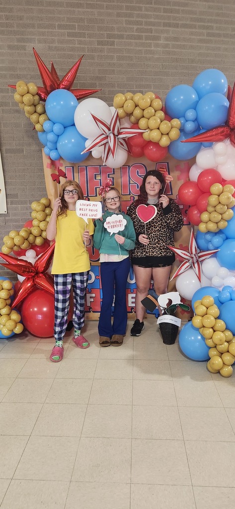 🎀 Red Ribbon Week Kickoff! HMS students had an awesome start to Red Ribbon Week! 💪❤️