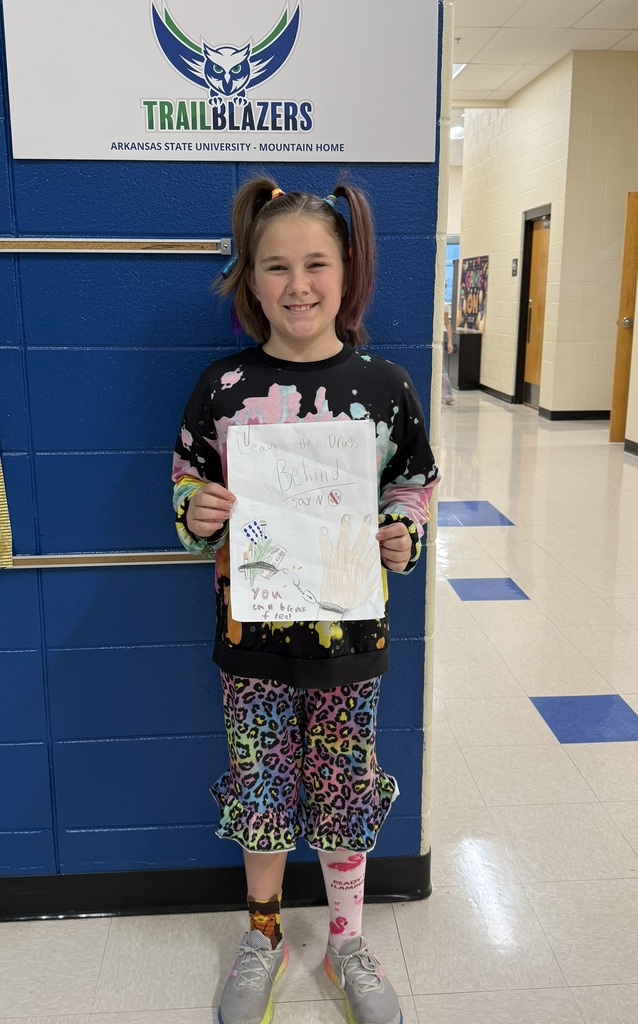 🎨✨ Talented 5th grade HMS Goblins were recognized by the Elks Drug Awareness Program for their outstanding artwork!  Their creative and meaningful posters earned top honors in the Elks Drug Awareness Poster Contest, and their drawings may even appear in the Elks Drug Awareness Coloring Book, The Elks Magazine, or other national Elks publications.  We’re so proud of our young artists for using their creativity to promote a powerful message — staying drug-free! 💙💛 #HMSGoblins #GoblinsShine #DrugFreeAwareness #ElksLodge #StudentSuccess