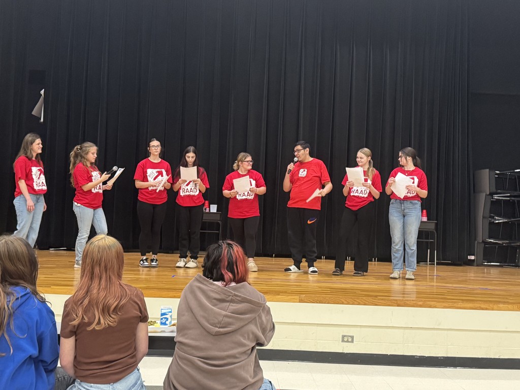 So proud of our Harrison High School Project Ignite group! They delivered a powerful drug and vape-free message to the students at Harrison Middle School as part of our Red Ribbon Week activities.  The presentation was impactful, featuring a great skit that exposed how corporations target kids with flavored vapes and stylish designs. They also discussed the serious harmful effects of drugs and alcohol on students' future goals and ended with some fun, engaging trivia.  Check out the future leaders who pledged to be drug-free! Let's keep supporting healthy choices!