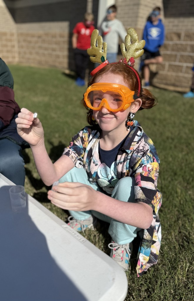 👻🚀 Ghost Rockets in Science! Ms. Still’s 5th Grade Lions learned first-hand how chemical reactions work by building and launching Ghost Rockets! 💥  A fun and exciting way to see science in action! 💙💛 #HarrisonMiddleSchool #GreatGoblins #HMSScience #HandsOnLearning #STEMFun #GhostRockets