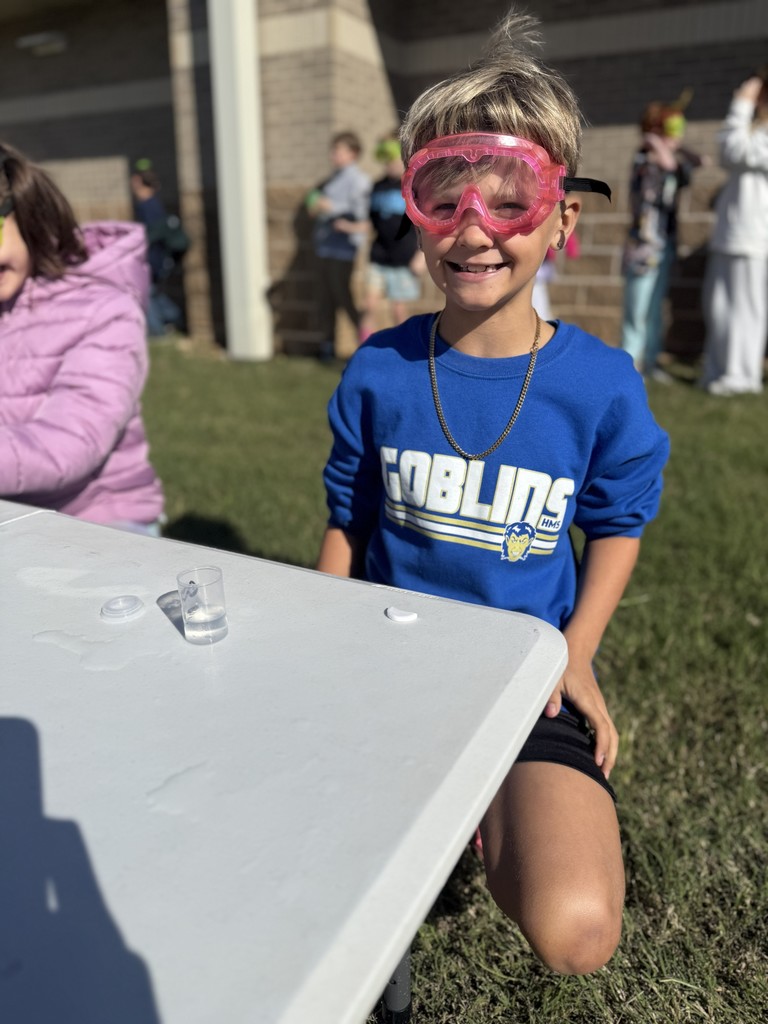 👻🚀 Ghost Rockets in Science! Ms. Still’s 5th Grade Lions learned first-hand how chemical reactions work by building and launching Ghost Rockets! 💥  A fun and exciting way to see science in action! 💙💛 #HarrisonMiddleSchool #GreatGoblins #HMSScience #HandsOnLearning #STEMFun #GhostRockets