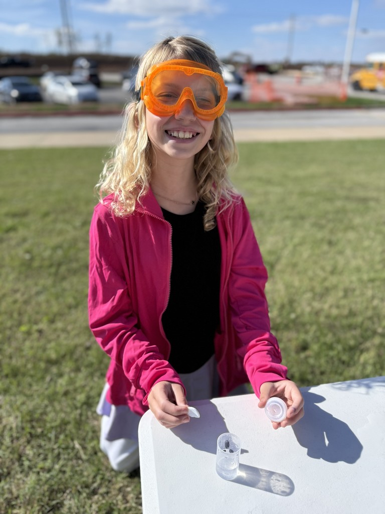 👻🚀 Ghost Rockets in Science! Ms. Still’s 5th Grade Lions learned first-hand how chemical reactions work by building and launching Ghost Rockets! 💥  A fun and exciting way to see science in action! 💙💛 #HarrisonMiddleSchool #GreatGoblins #HMSScience #HandsOnLearning #STEMFun #GhostRockets