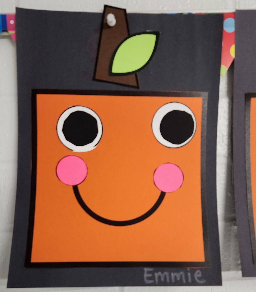 Halloween pumpkin student art