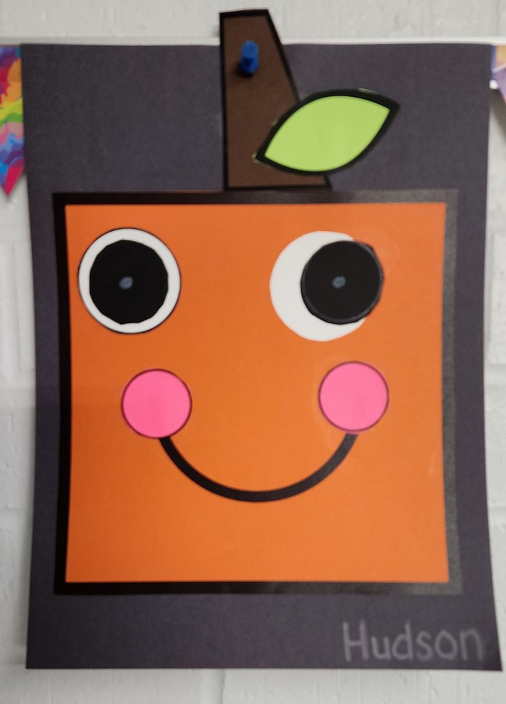 Halloween pumpkin student art