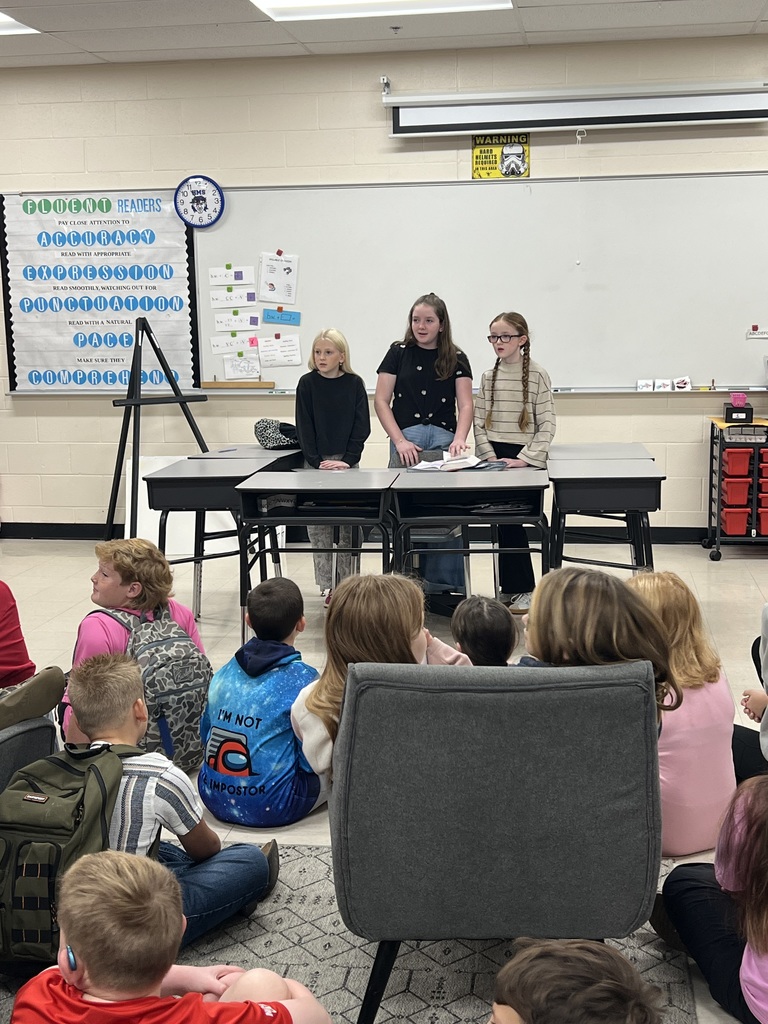  A Message from 5th Grade FCA! Thank you so much to Grace B., Grace Y., and Leah T. for speaking at 5th Grade FCA today!  Our students were blessed by your encouraging message about having the courage to stand up for Jesus. 💛  #HarrisonMiddleSchool #GreatGoblins #FCA #FaithInAction #Courage #StudentLeaders