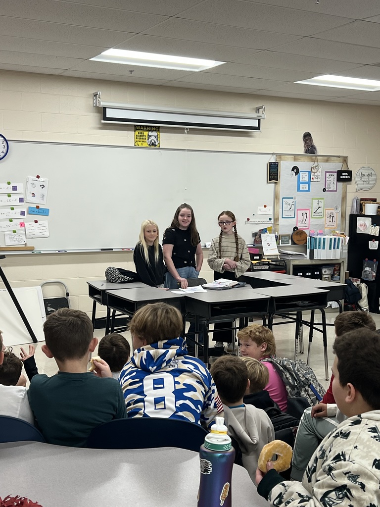  A Message from 5th Grade FCA! Thank you so much to Grace B., Grace Y., and Leah T. for speaking at 5th Grade FCA today!  Our students were blessed by your encouraging message about having the courage to stand up for Jesus. 💛  #HarrisonMiddleSchool #GreatGoblins #FCA #FaithInAction #Courage #StudentLeaders