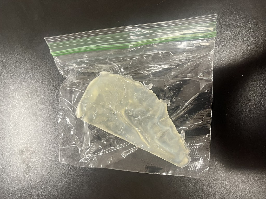 🧪 Science in Action! Mrs. Bryant’s 7th grade science students have been busy in the lab creating bioplastic!  Using a mixture of cornstarch, water, and vegetable oil, students explored how combining natural materials can form a synthetic product. This hands-on experiment helped students understand how science connects natural resources to the materials we use every day. 🌱💙💛  #HarrisonMiddleSchool #GreatGoblins #HMSScience #Bioplastics #HandsOnLearning #STEMFun #Innovation