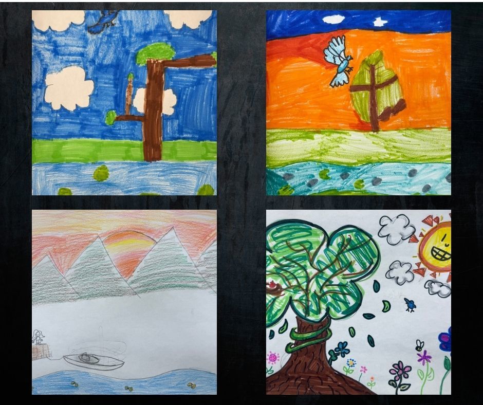 🎨✨ HMS Art Students Shine! ✨🎨  Harrison Middle School 5th & 6th grade art students have submitted their work to the Junior Artist “Echoes of Light” Competition!  If selected, winners will receive a certificate, have their artwork displayed in the Junior Artist Gallery, and be published in the Junior Artist Magazine.  We are so proud of our talented Great Goblins! 💙💛 Good luck to all who entered!  #HarrisonMiddleSchool #GreatGoblins #HMSArt #StudentArtists #EchoesOfLight #CreativityInAction #JuniorArtistCompetition