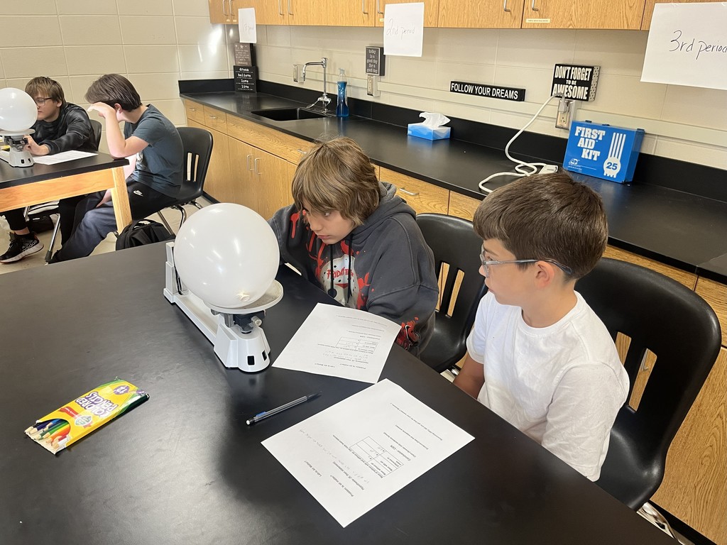 🧪🎈 Is Air Matter? Our 7th-Grade Scientists Say YES!  Mrs. Bryant’s 7th-grade scientists set out to investigate whether air is matter. Using balloons and a triple-beam balance, students compared the mass of a deflated balloon to an inflated one.  They discovered that the inflated balloon weighed more — proving that air has mass and takes up space!  Hands-on experiments like this help students see science in action! 💙💛  #HarrisonMiddleSchool #GreatGoblins #ScienceIsEverywhere #7thGradeScience #HandsOnLearning #FutureScientists