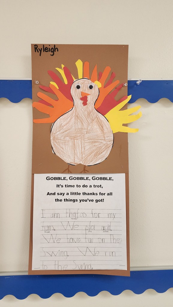 Ryleigh	Thankful for friends, playing, and the swing.