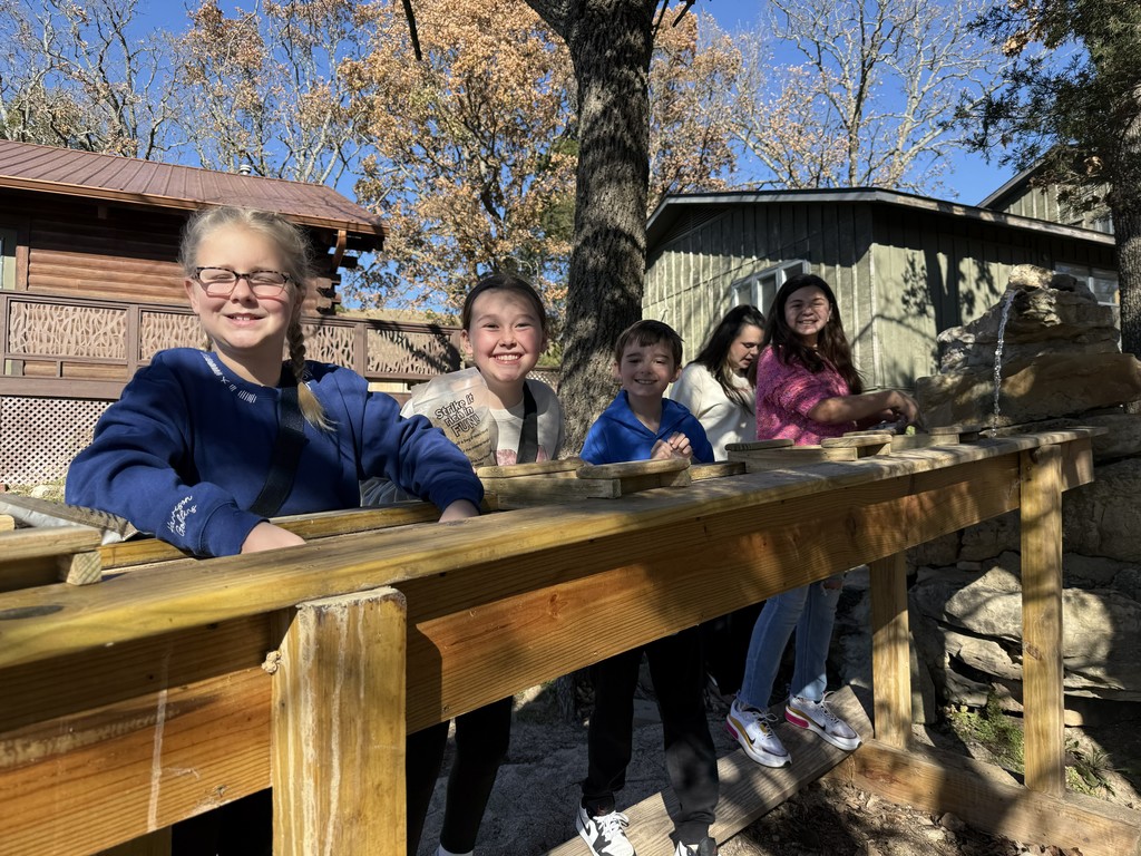 🪨💎 Science Club Adventure! 💎🪨  The Harrison Middle School 5th and 6th Grade Science Club had an amazing time exploring Cosmic Cavern in Berryville, AR! 🌎✨  Students explored the incredible cave system — home to two bottomless lakes — panned for gems, and enjoyed the beauty of the natural surroundings.  What a fun and educational adventure for our Great Goblins! 💙💛  #HarrisonMiddleSchool #GreatGoblins #ScienceClub #STEMAdventures #HandsOnLearning #CosmicCavern #ExploringScience