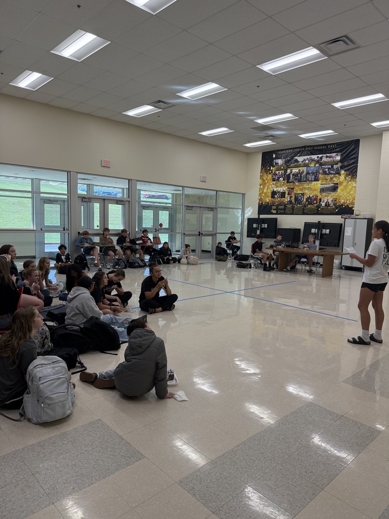 🙏💙 A Message from Our 7th Grade FCA 💙🙏  We had a wonderful 7th Grade FCA meeting! Angela Hunt shared an inspiring message about why we’re Christians, how someone can become one, and when it’s the right time to share our faith with others.  She expressed that this is a much-needed topic at HMS, and her words truly resonated with her peers.  We’re so proud of Angela for her courage, leadership, and strong faith. We hope her message encouraged and inspired others today.  #HarrisonMiddleSchool #GreatGoblins #FCA #FaithInAction #StudentLeaders #InspiringMessage
