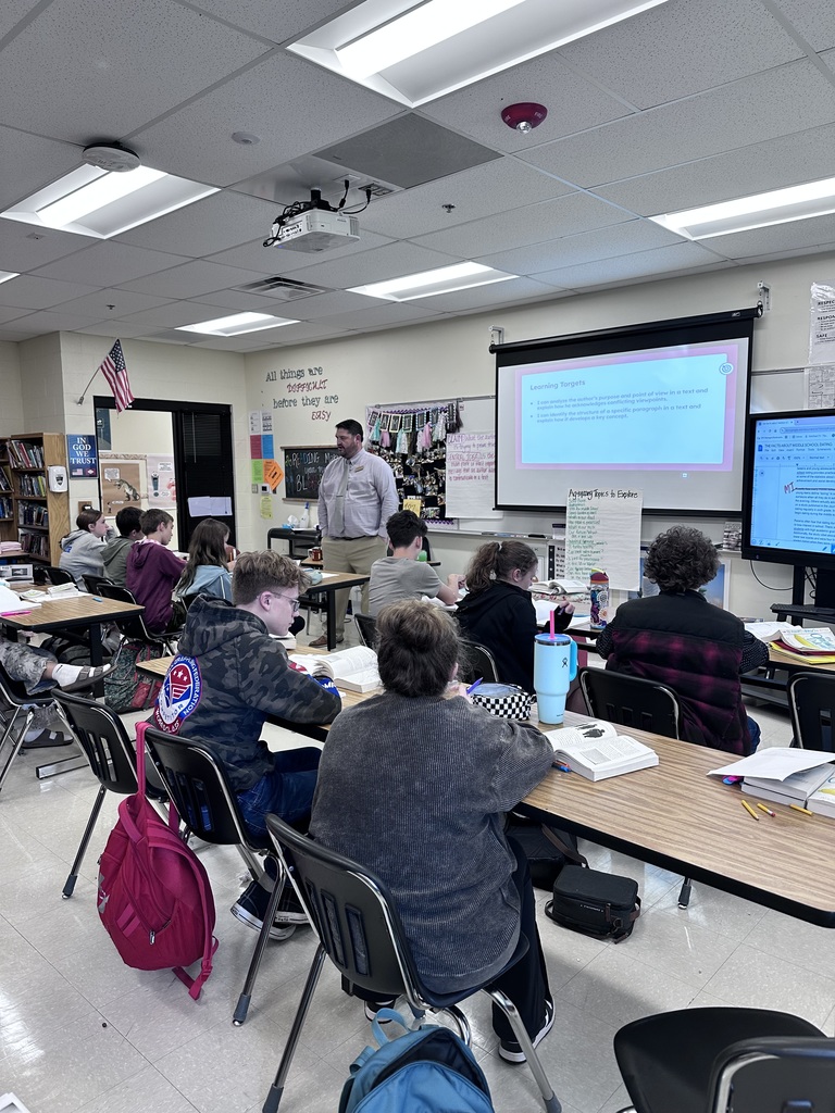 🐔📚 A Big THANK YOU to Mr. Jones! 📚🐔  A huge shoutout to our 7th/8th Grade Assistant Principal, Mr. Jones, for speaking to Mrs. Benton’s class on Thursday!  The class was wrapping up a podcast lesson on poultry, and they had a few questions that needed expert clarification — and Mr. Jones delivered! His knowledge and insight helped students better understand the industry and wrapped up their lesson perfectly.  We appreciate you, Mr. Jones! 💙💛  #HarrisonMiddleSchool #GreatGoblins #GuestSpeaker #PoultryScience #RealWorldLearning #ThankYou
